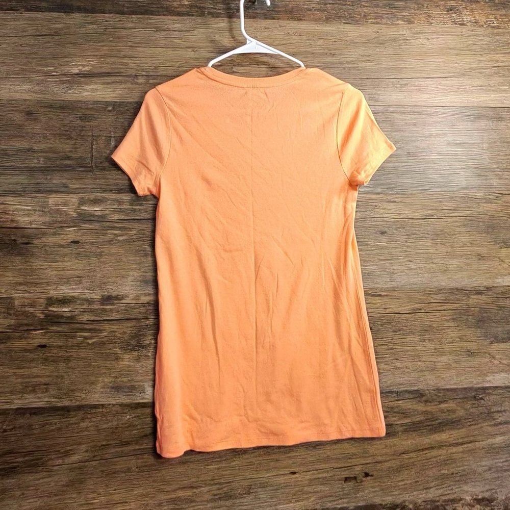 Faded Glory Orange Short Sleeve Tee - Picture 2 of 7